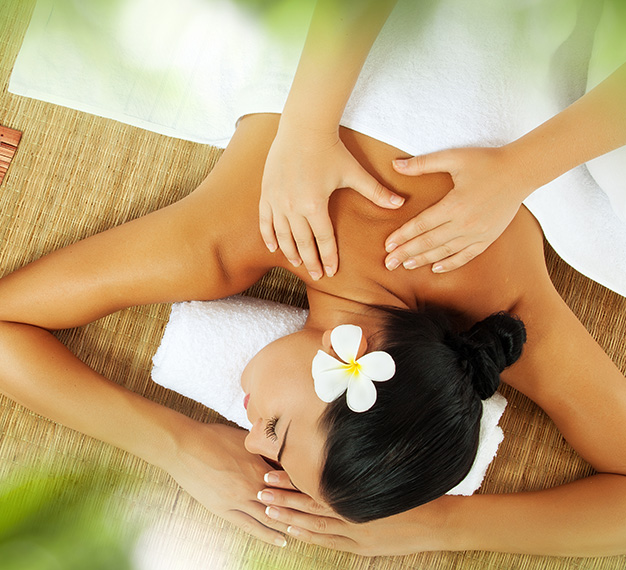 Massage in Wellbeing Room