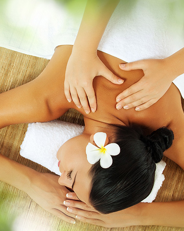 Massage in Wellbeing Room